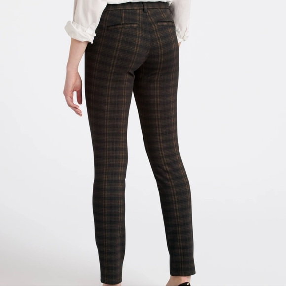 Kut From The Kloth Windowpane Plaid Diana Skinny Ankle Pants - Picture 3 of 15